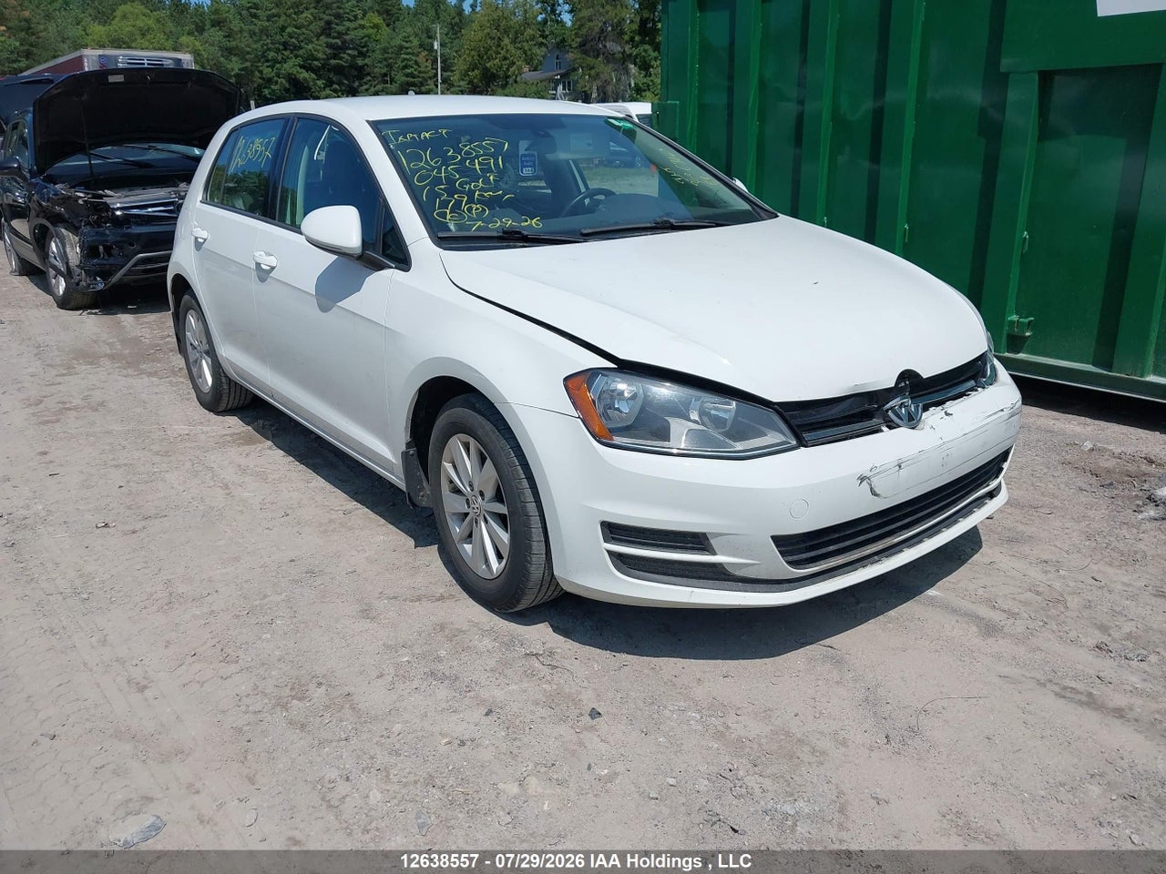 3VW217AU0FM045491 · 2015 VOLKSWAGEN GOLF