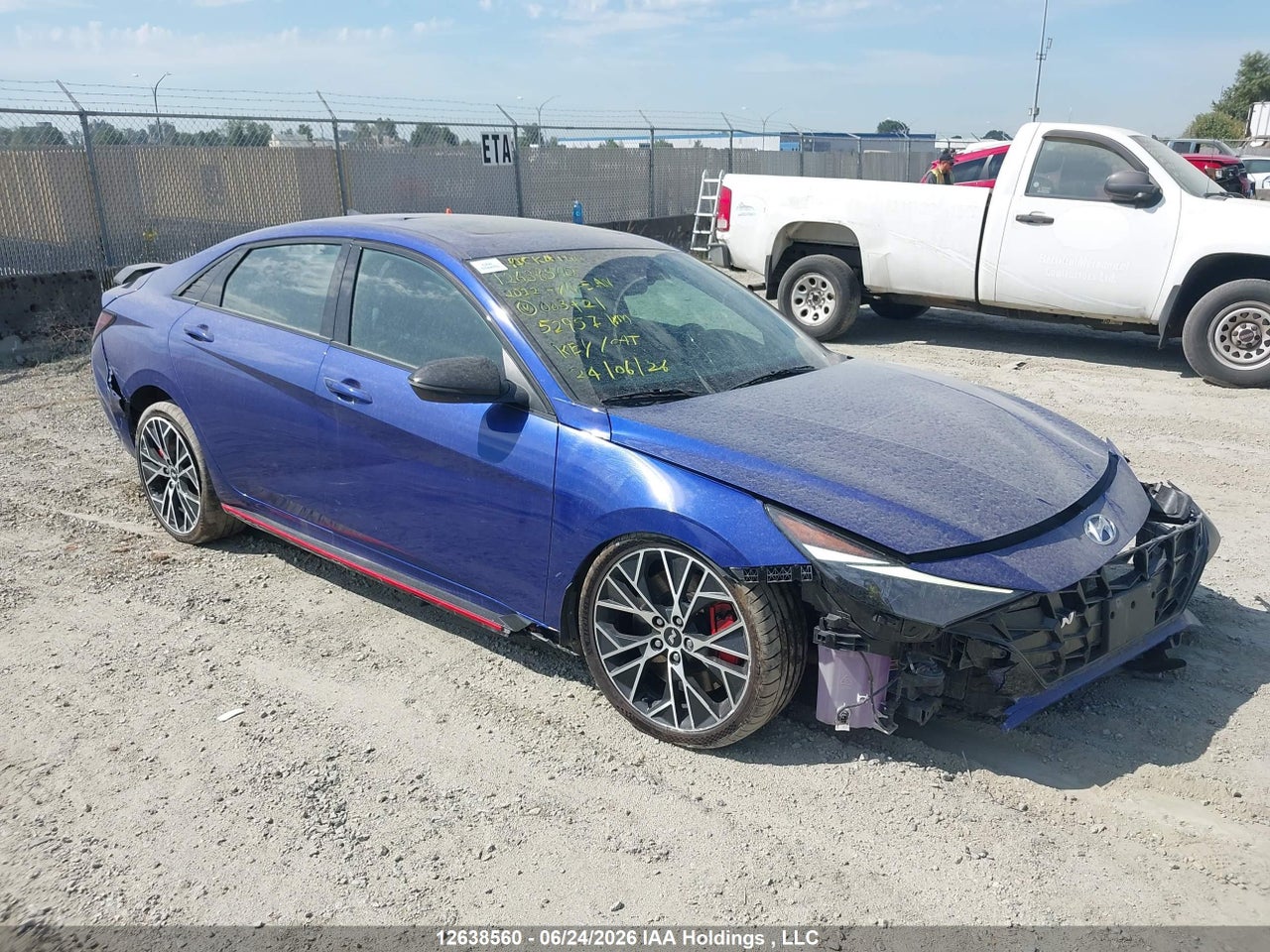 KMHLW4AK6NU003421 · 2022 HYUNDAI ELANTRA N