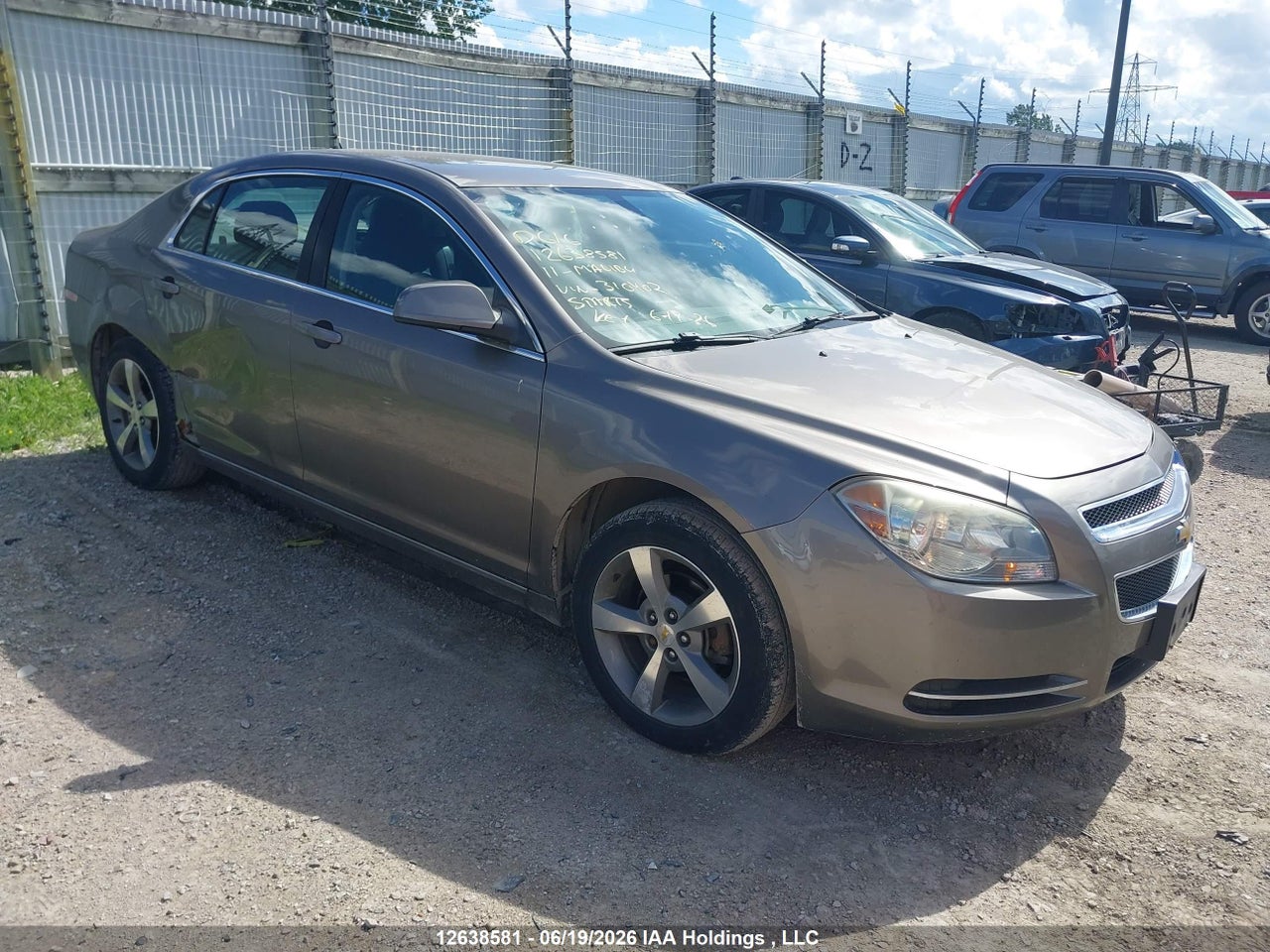 1G1ZC5EU1BF310402 · 2011 CHEVROLET MALIBU 1LT