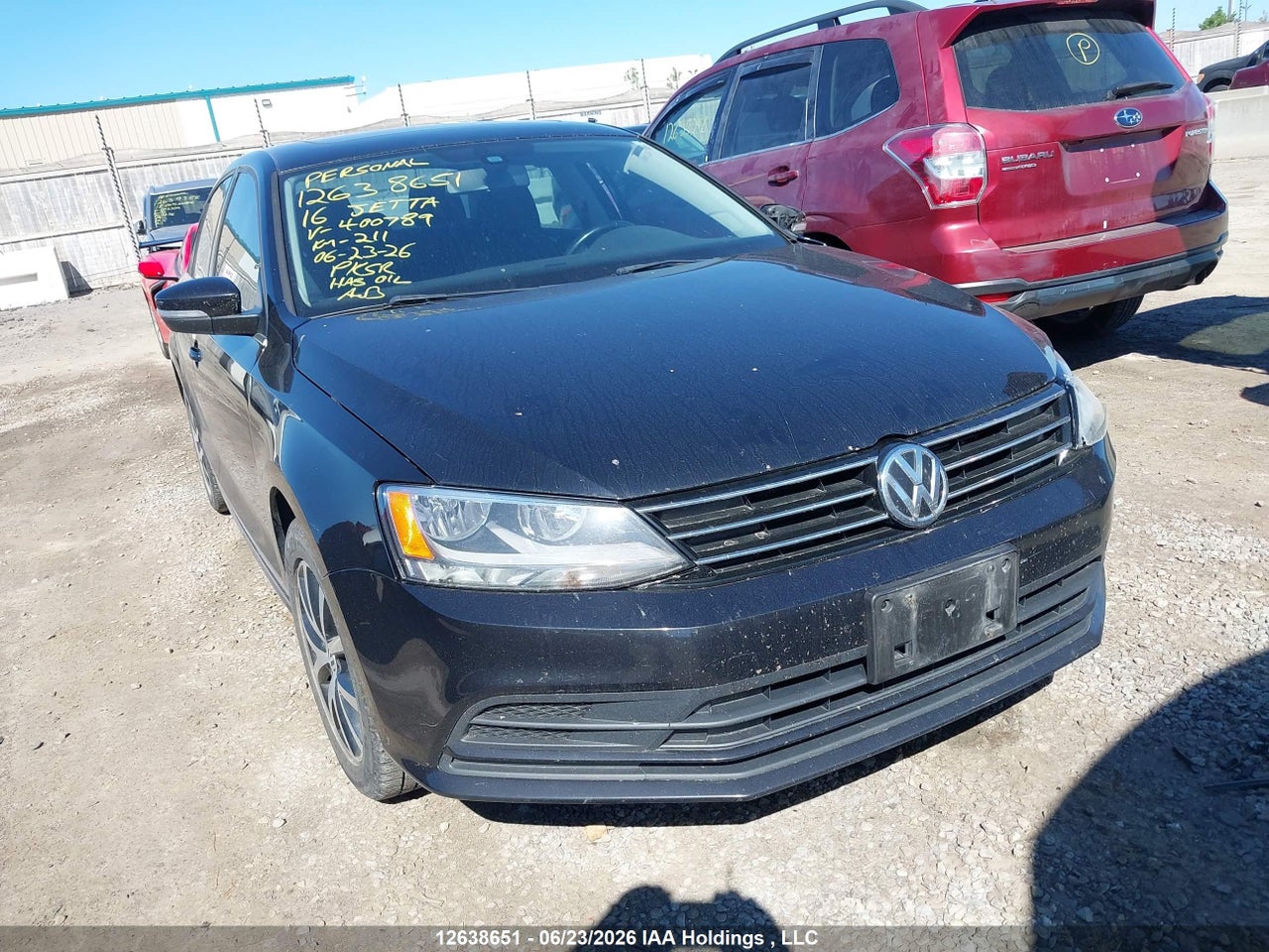 2016 VOLKSWAGEN JETTA SE