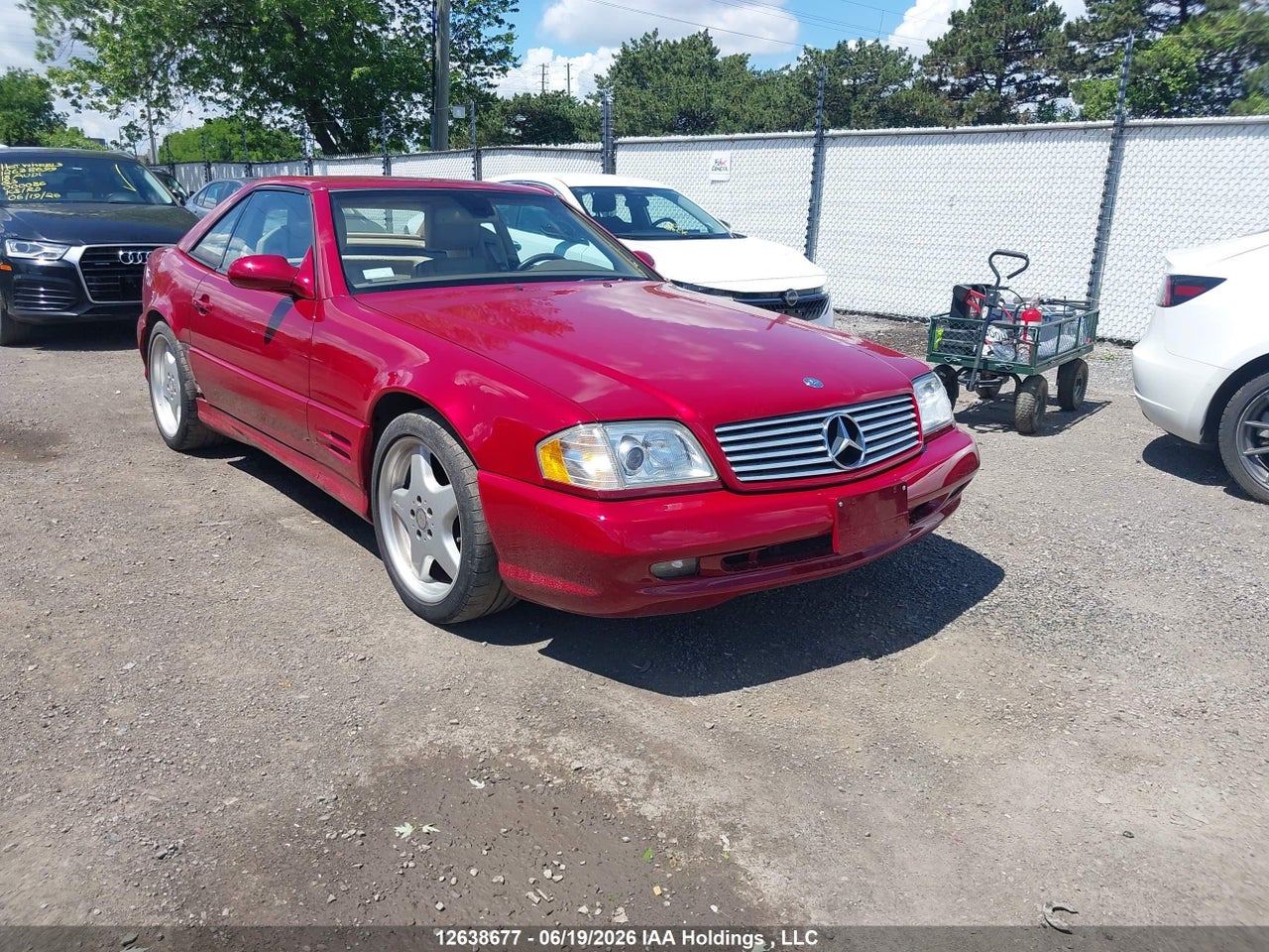 WDBFA68F21F196751 · 2001 MERCEDES BENZ SL 500