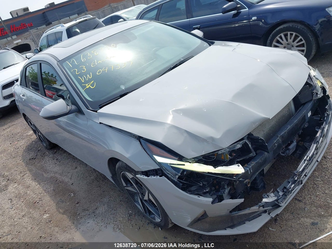 KMHLN4AJXPU047337 · 2023 HYUNDAI ELANTRA HYBRID LUXURY