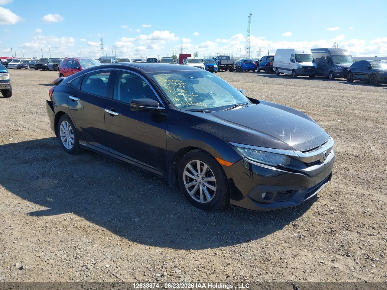 2HGFC1F95GH101166 · 2016 HONDA Civic touring
