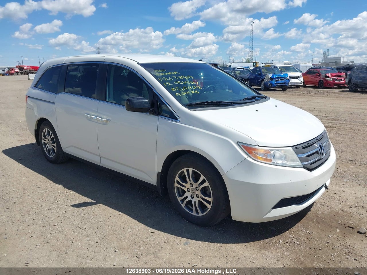 5FNRL5H47CB505428 · 2012 HONDA ODYSSEY EX