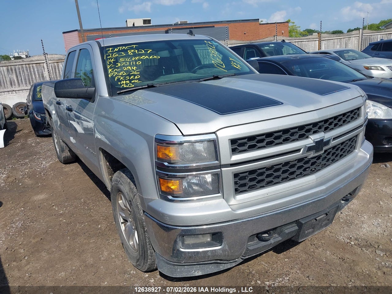 1GCVKREC3EZ373110 · 2014 CHEVROLET SILVERADO 1500