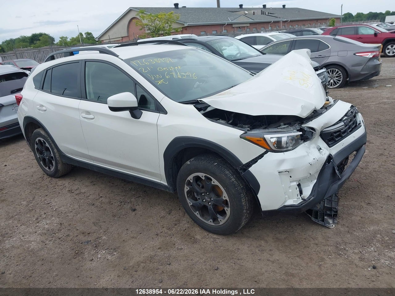 JF2GTAPC3M8676396 · 2021 SUBARU CROSSTREK TOURING