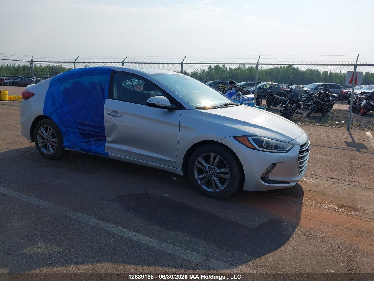 KMHD84LF3JU580657 · 2018 HYUNDAI ELANTRA GL SE