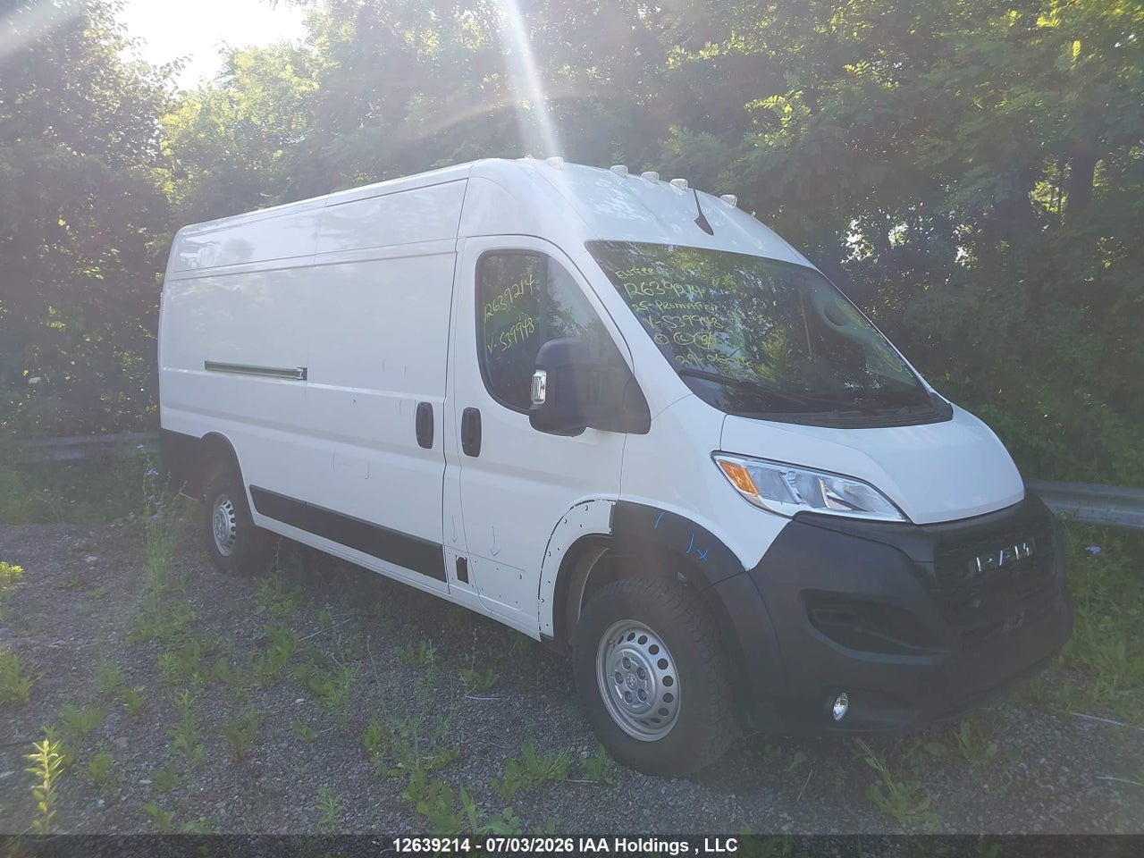 2025 RAM PROMASTER 3500 3500 HIGH