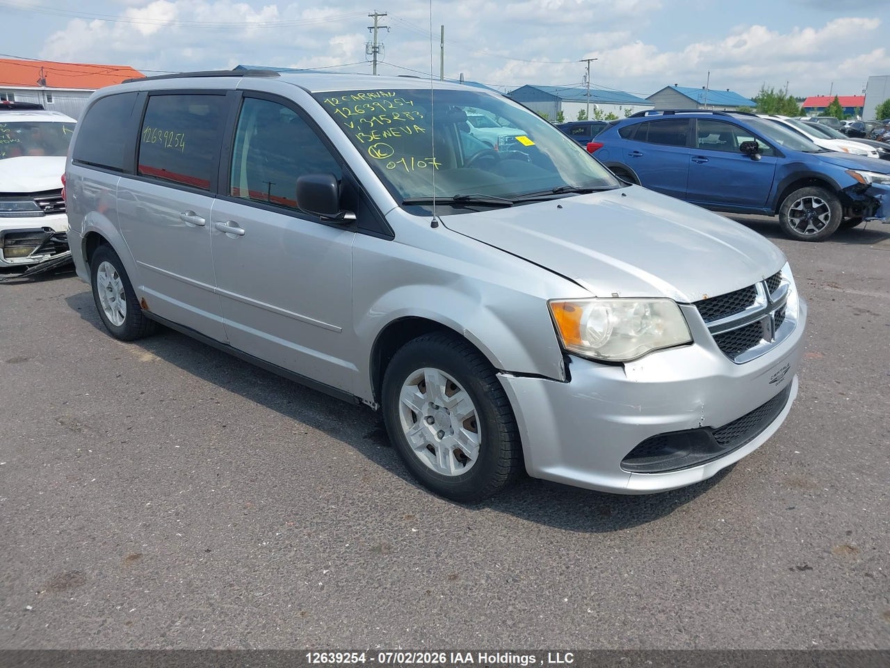 2C4RDGBGXCR315283 · 2012 DODGE GRAND CARAVAN SE/SXT