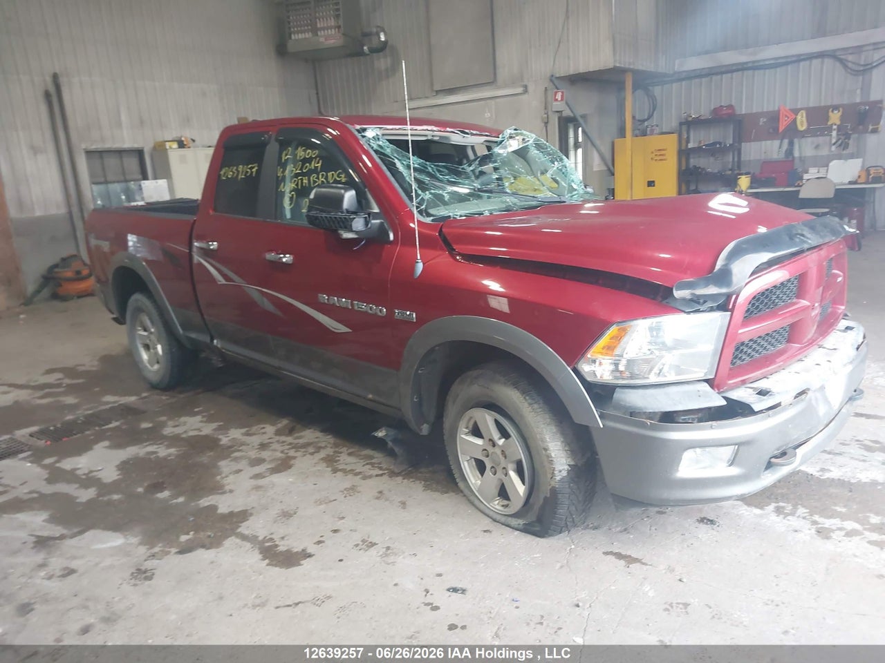 1C6RD7GT5CS132014 · 2012 DODGE RAM 1500 SLT