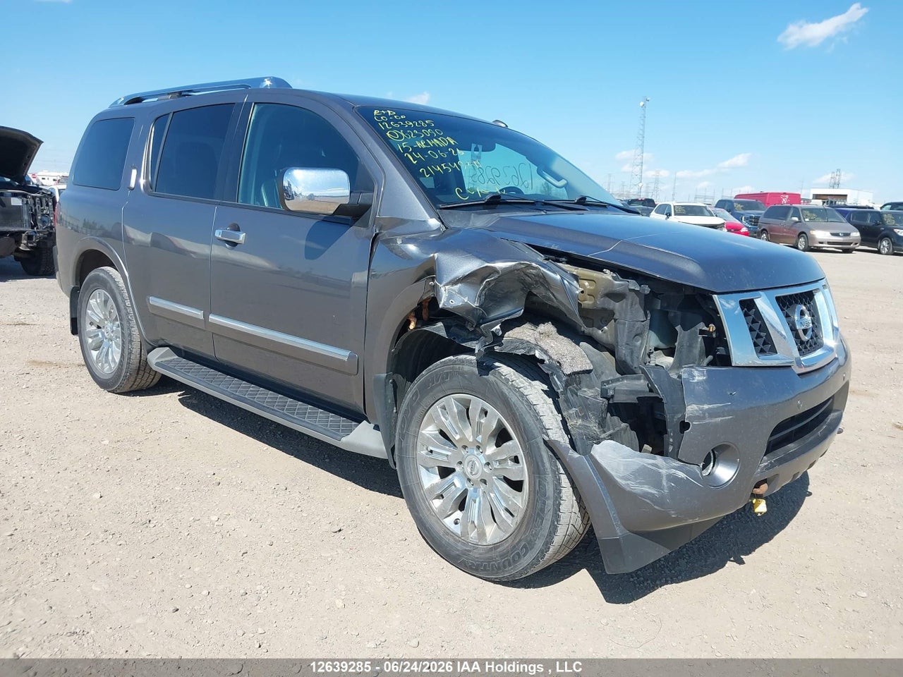 5N1AA0NEXFN623090 · 2015 NISSAN ARMADA PLATINUM