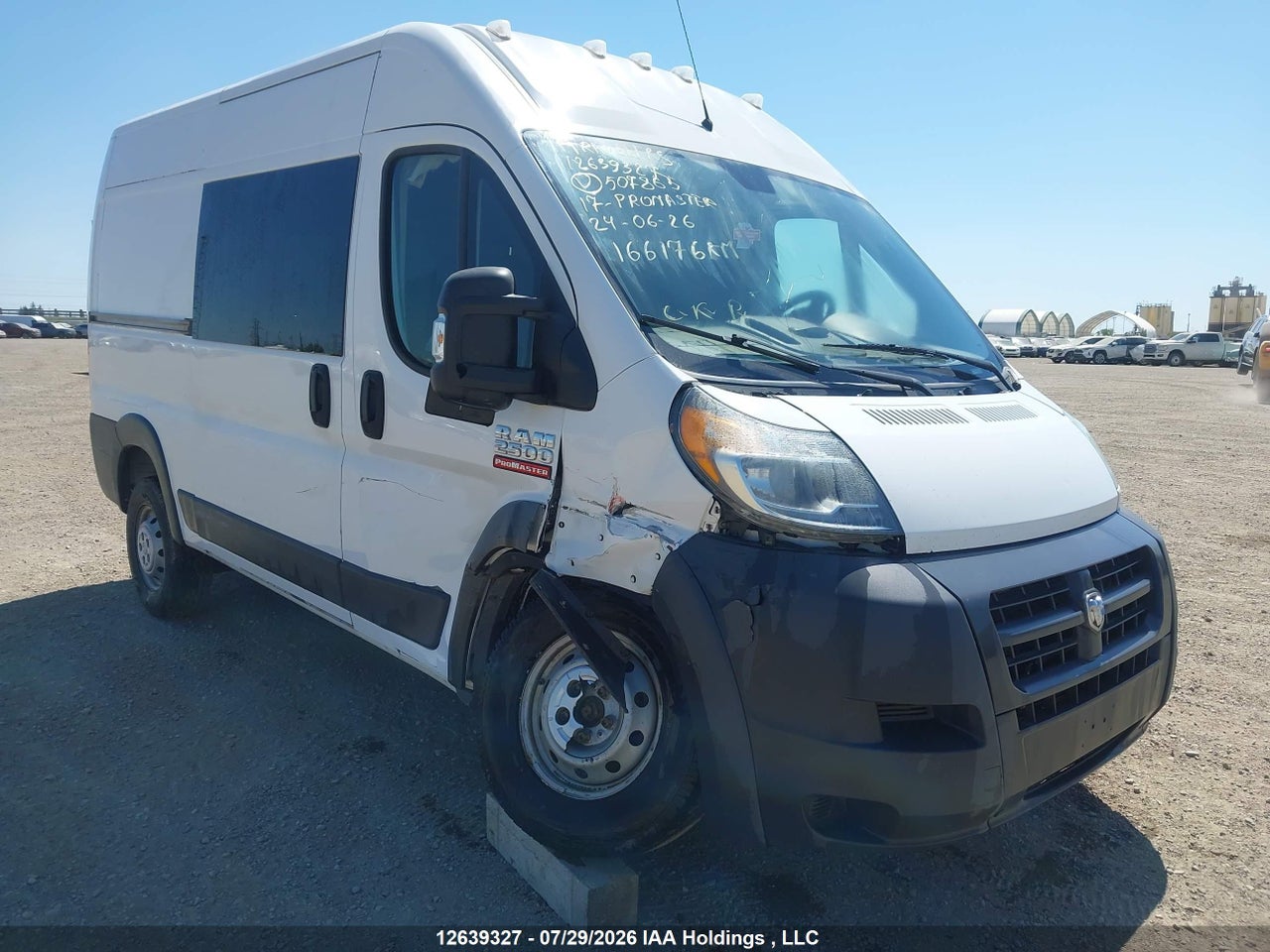 3C6TRVCG3HE507865 · 2017 RAM PROMASTER 2500 2500 HIGH