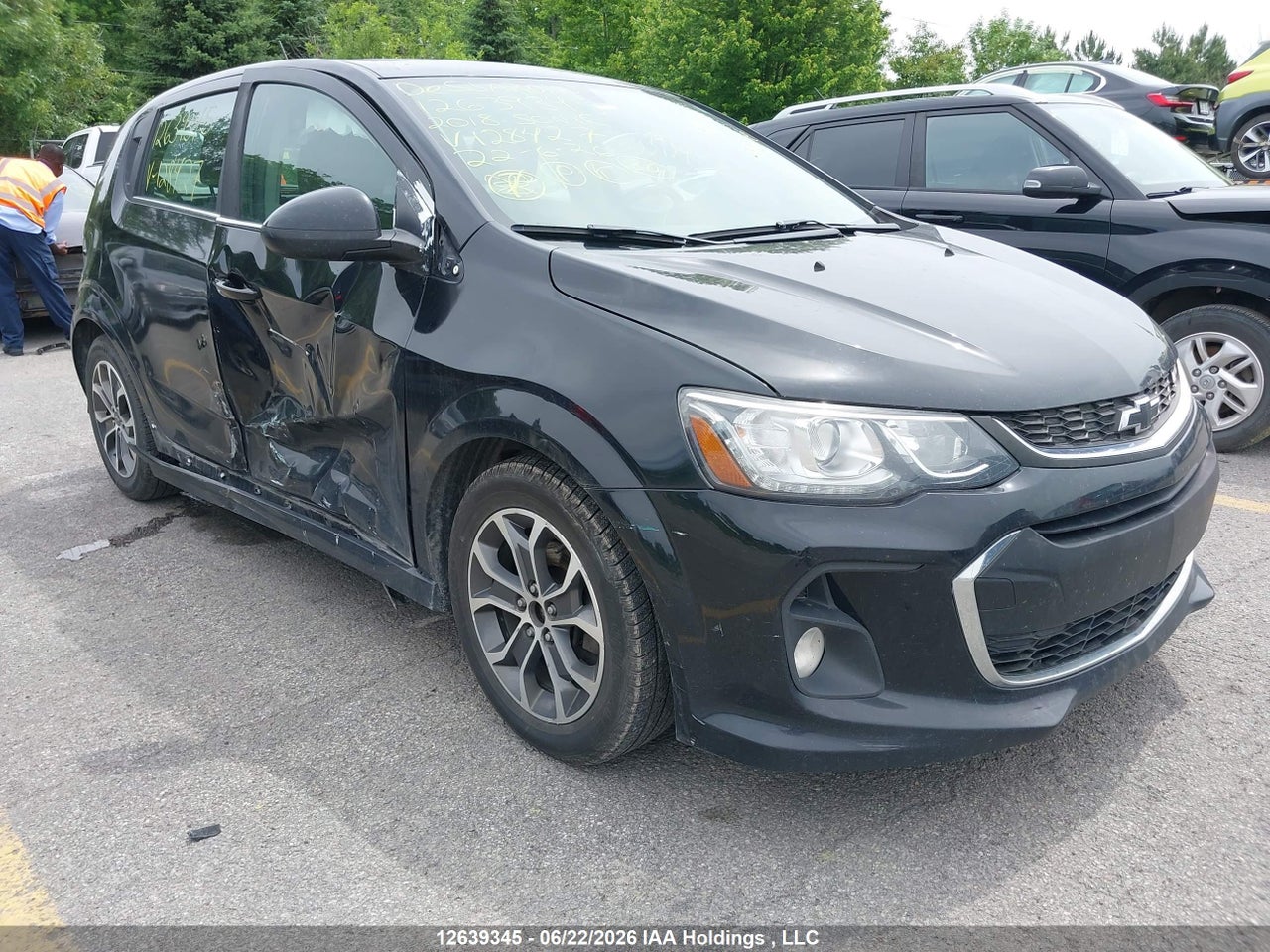 1G1JD6SB9J4128427 · 2018 CHEVROLET SONIC LT