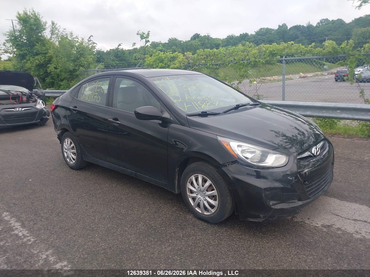 KMHCT4AE7CU118870 · 2012 HYUNDAI ACCENT GL
