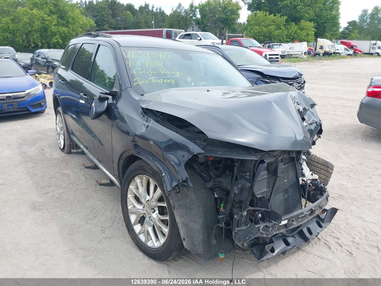 1C4RDJDG4GC401908 · 2016 DODGE DURANGO LIMITED