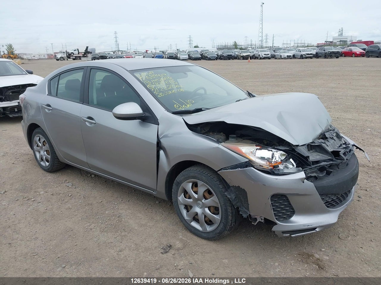 JM1BL1UF8D1709473 · 2013 MAZDA MAZDA3 GX