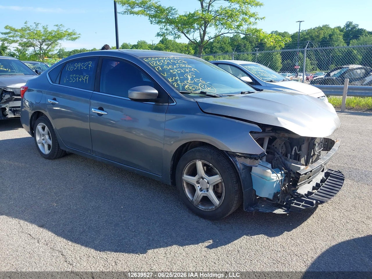 3N1AB7APXHY337749 · 2017 NISSAN SENTRA 1.8 S/1.8 SL/1.8 SV