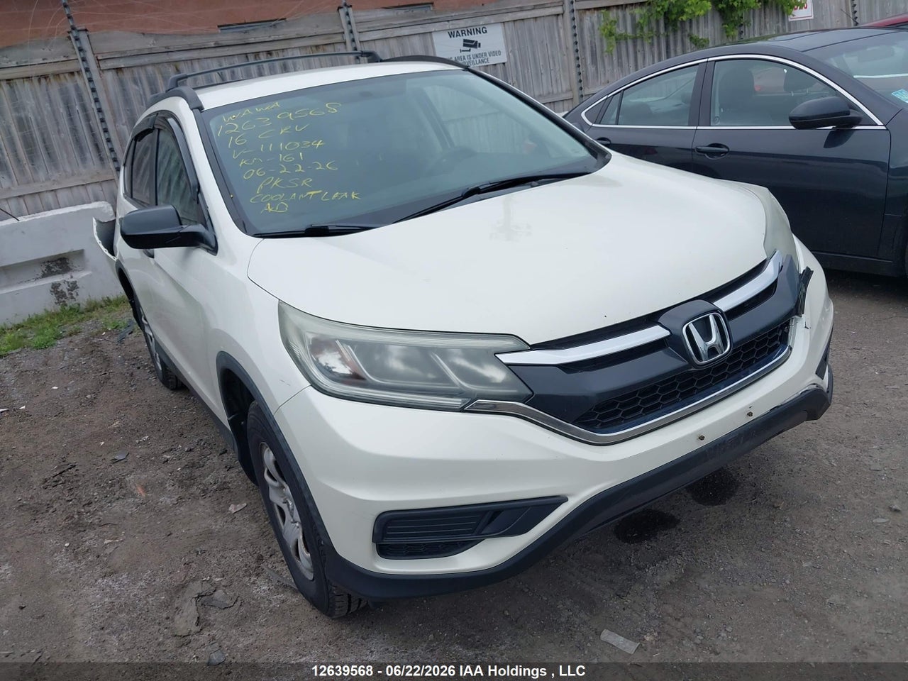 2HKRM4H32GH111034 · 2016 HONDA CR-V LX