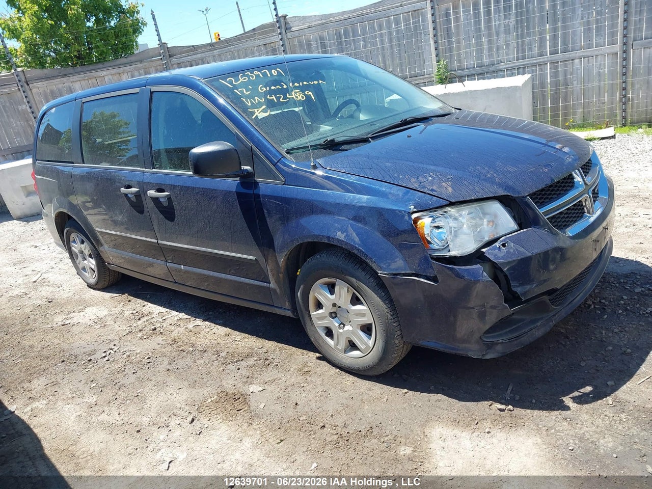 2C4RDGBG9CR424589 · 2012 DODGE GRAND CARAVAN SE/SXT