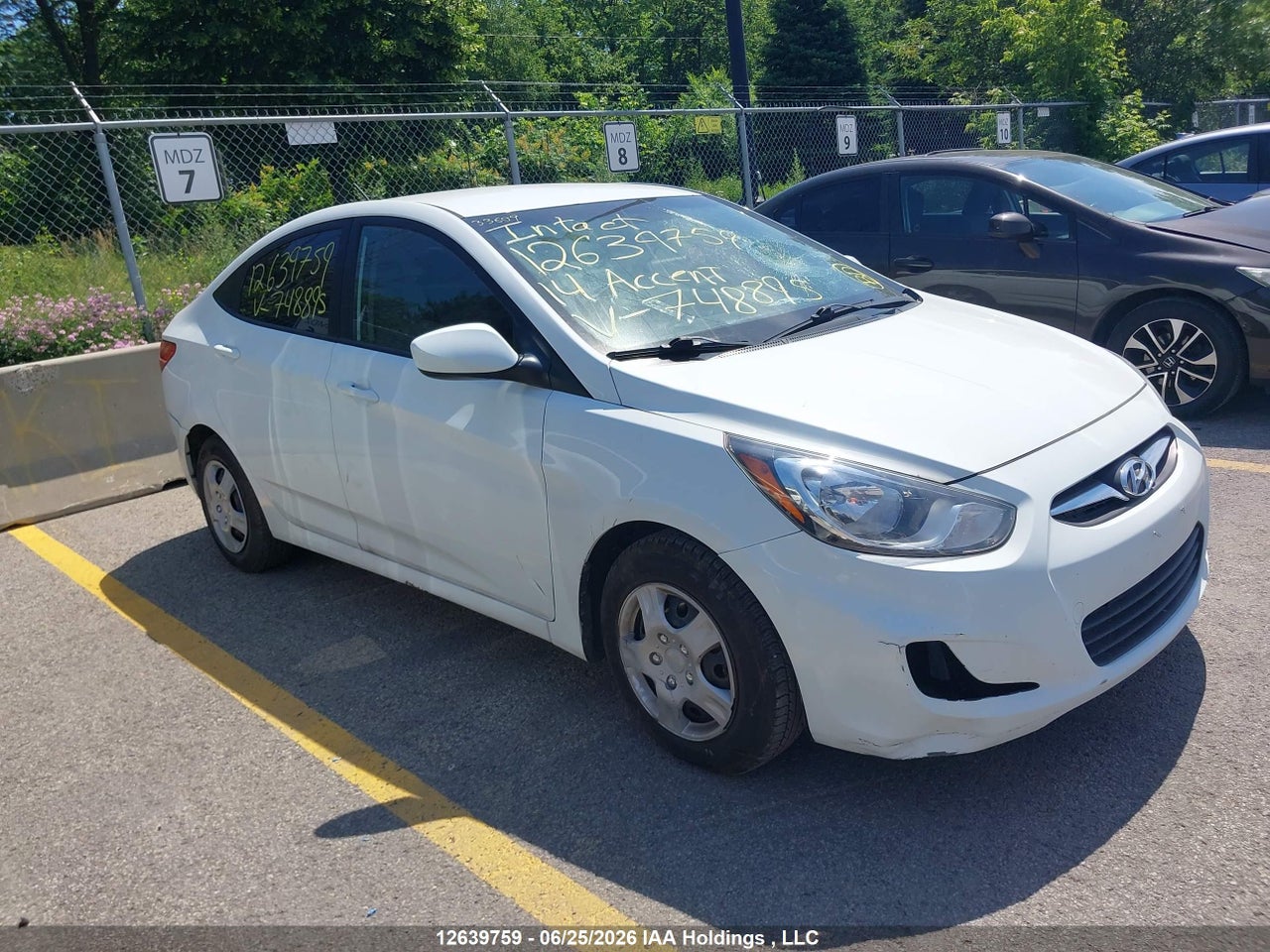 KMHCT4AE2EU748895 · 2014 HYUNDAI ACCENT GL