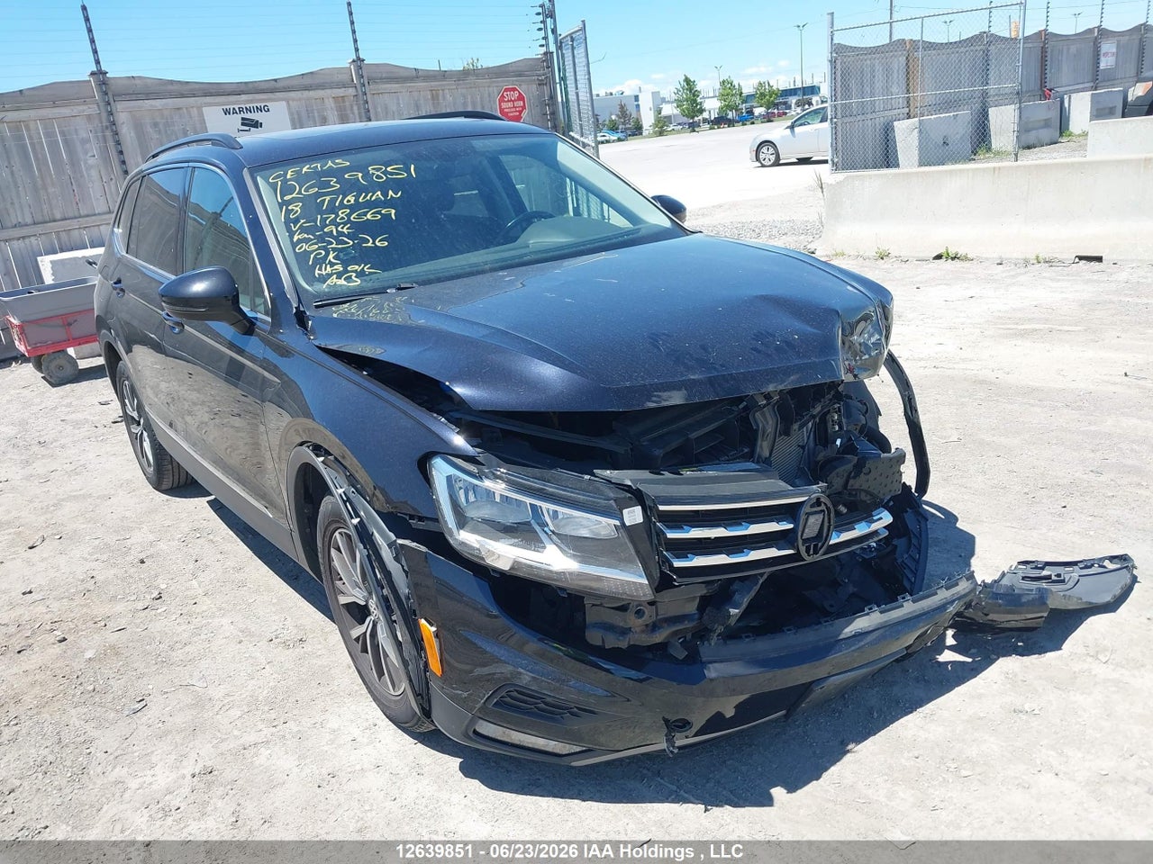 3VV2B7AX5JM178669 · 2018 VOLKSWAGEN TIGUAN SE/SEL