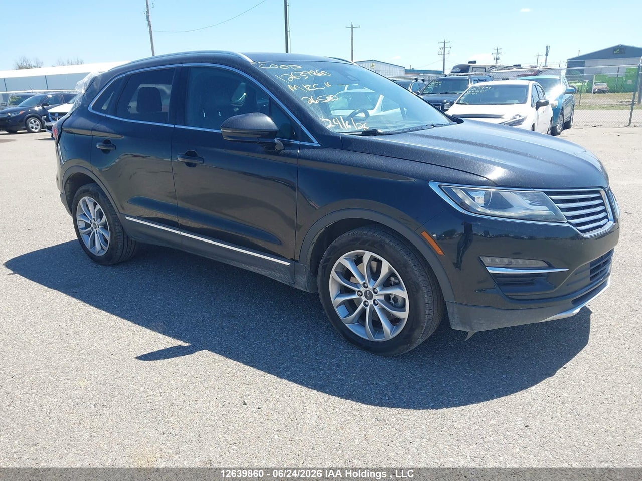 5LMCJ2D94GUJ26520 · 2016 LINCOLN MKC SELECT
