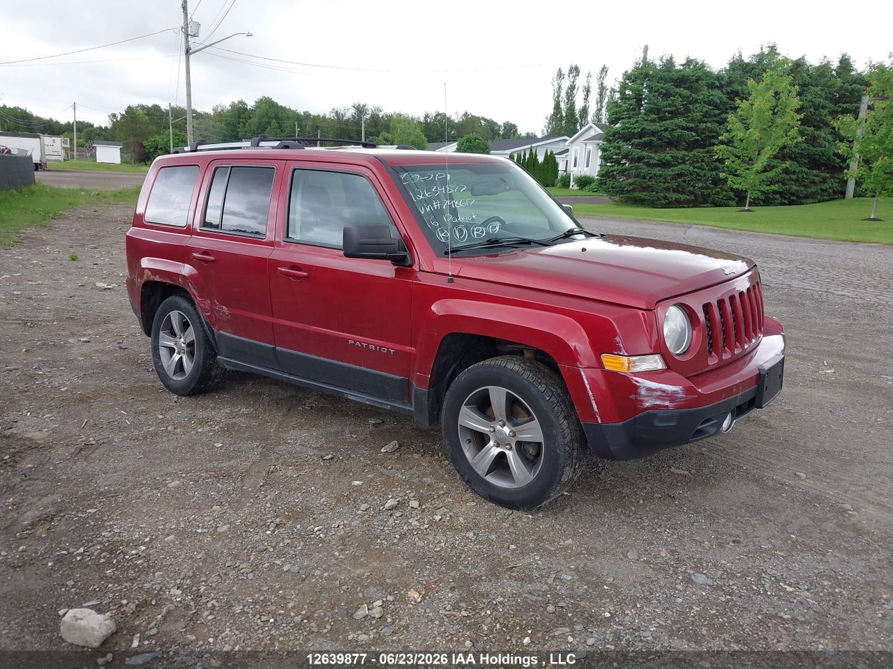 1C4NJRAB3GD798617 · 2016 JEEP PATRIOT SPORT/NORTH
