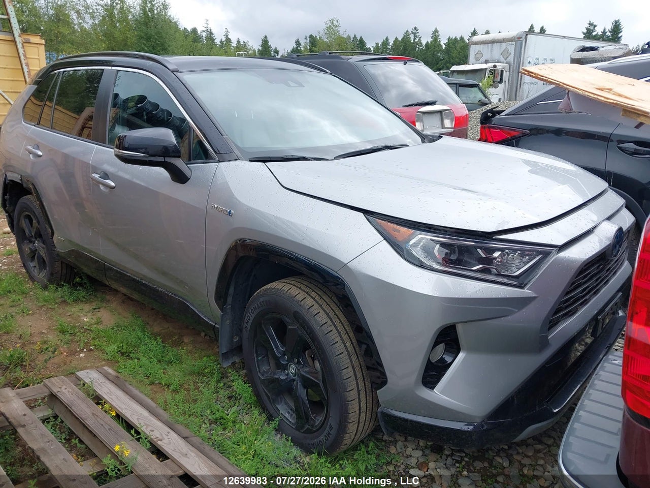 2T3RWRFV2KW036378 · 2019 TOYOTA RAV4 HYBRID XLE