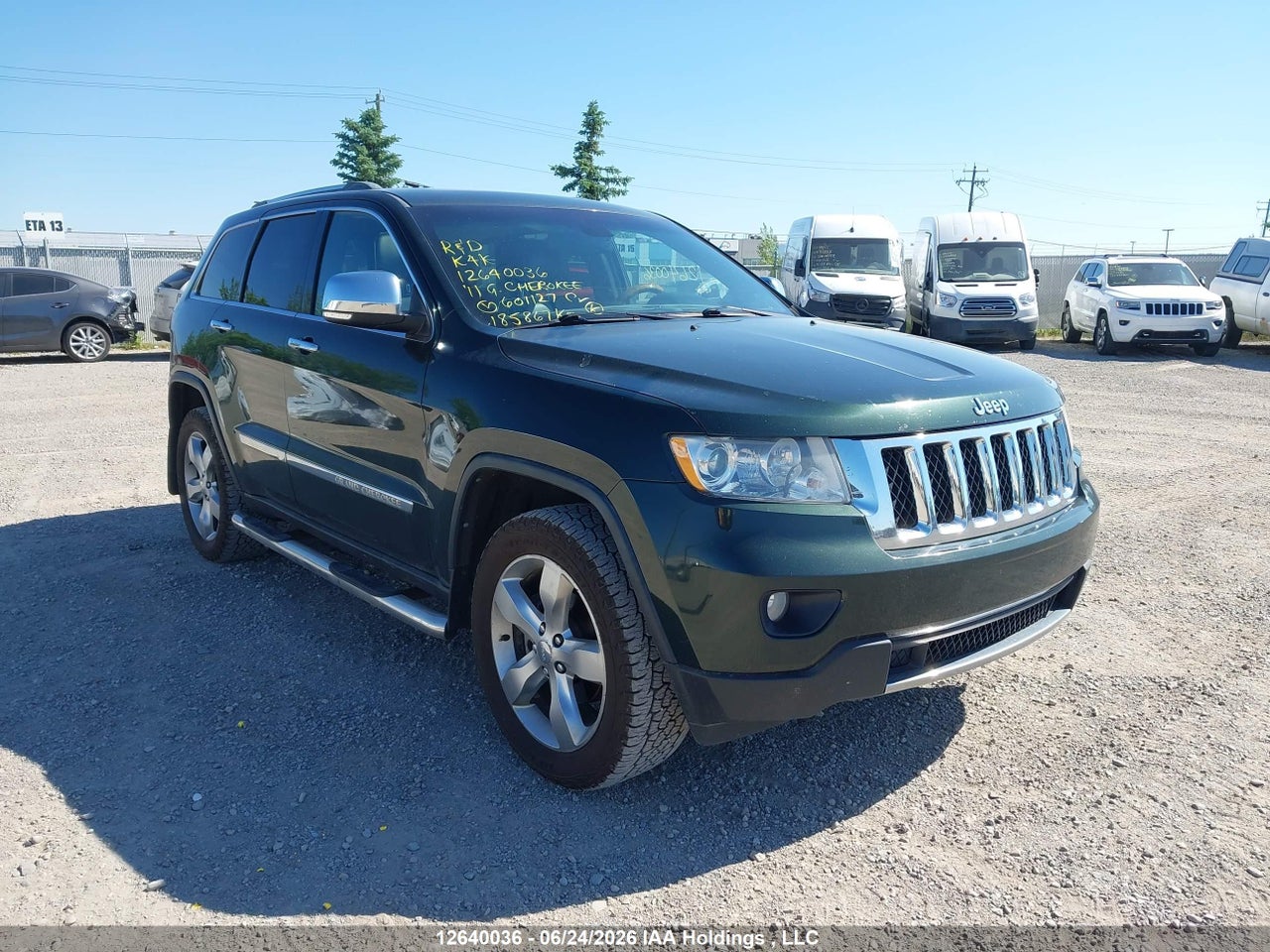 1J4RR6GG5BC601127 · 2011 JEEP GRAND CHEROKEE OVERLAND