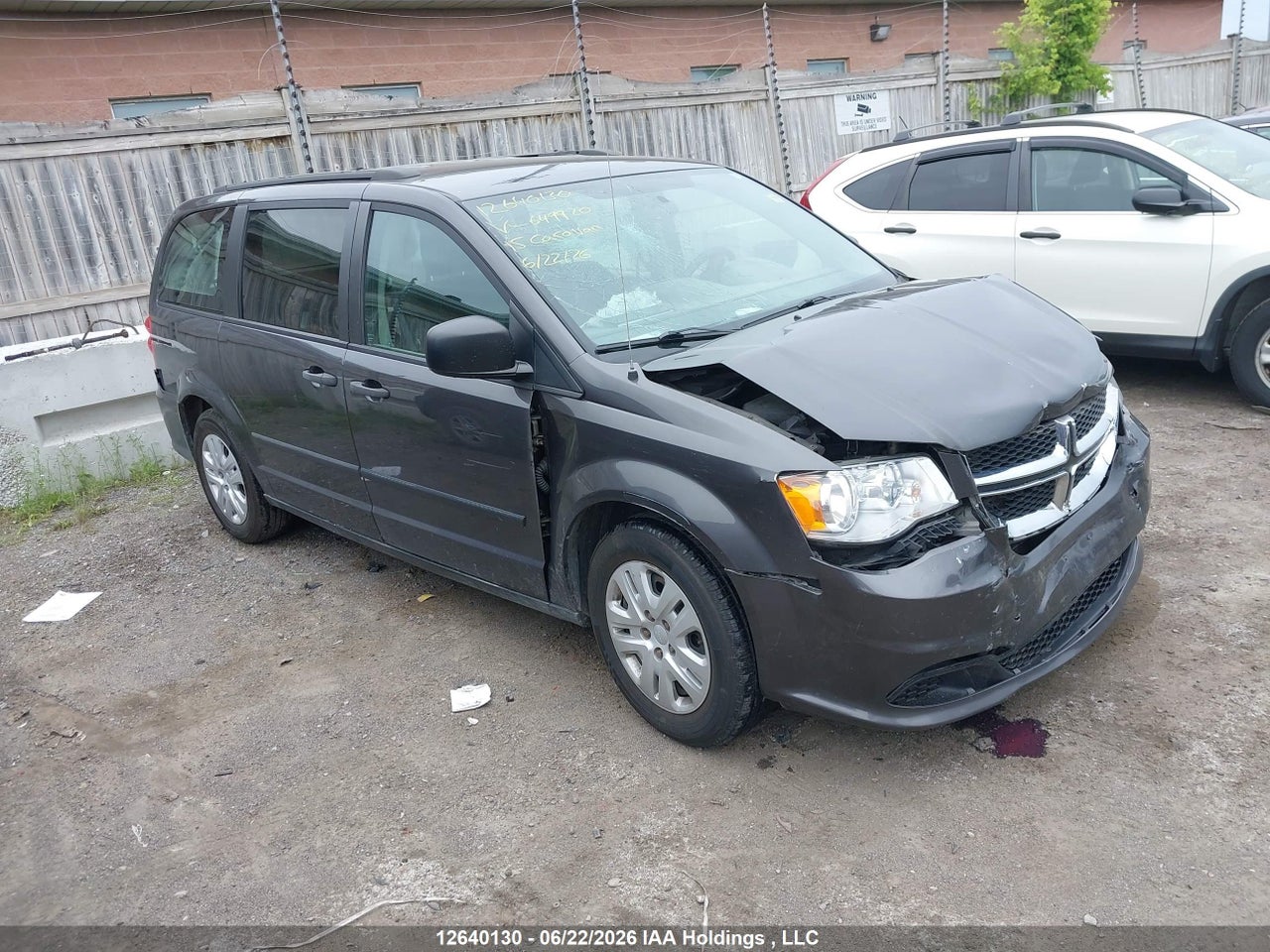 2C4RDGBG1FR649920 · 2015 DODGE GRAND CARAVAN SE/SXT