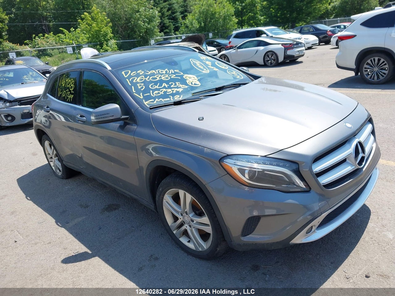 WDCTG4GB3FJ107399 · 2015 MERCEDES BENZ GLA 250 4MATIC