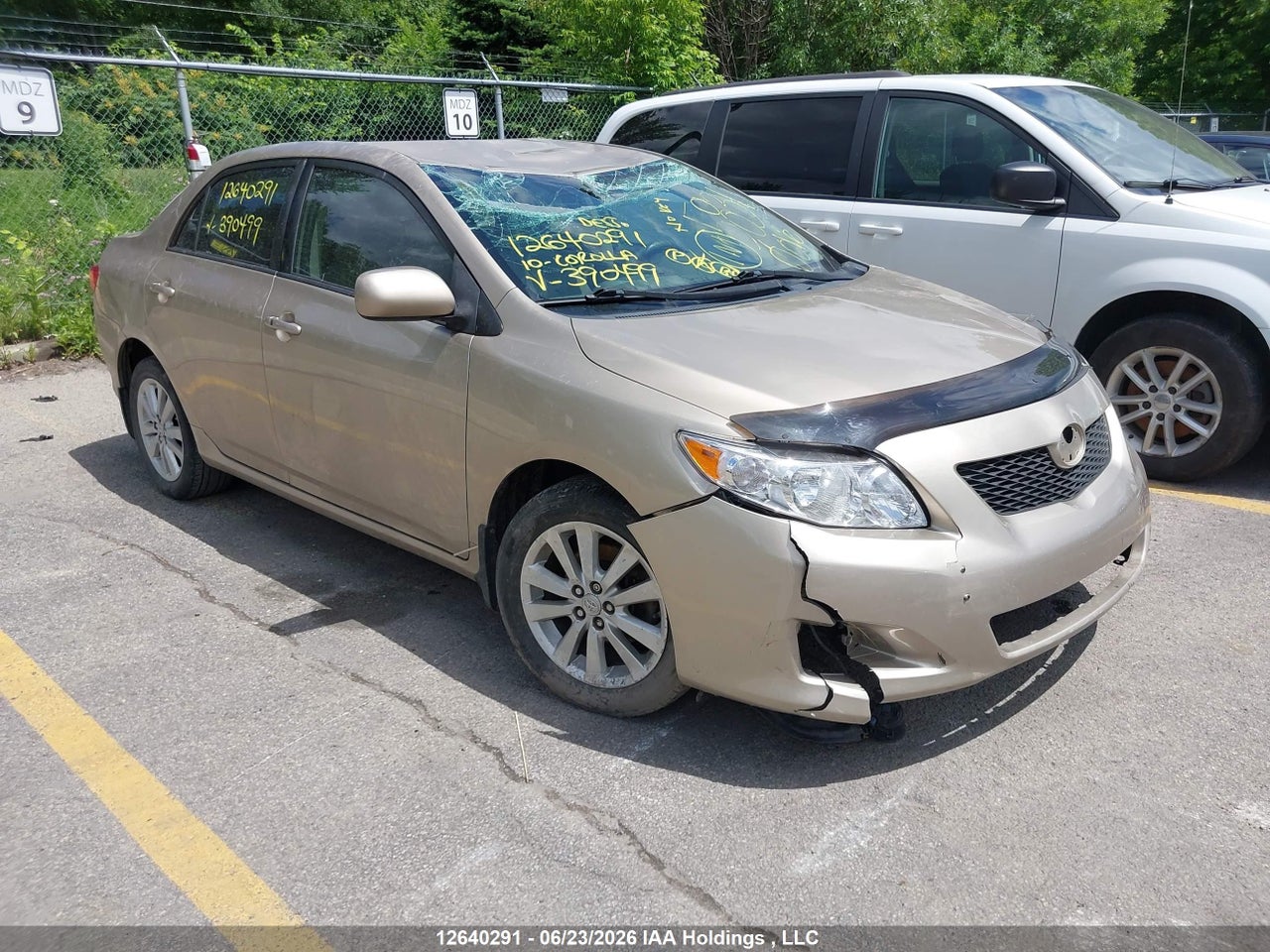 2T1BU4EE2AC390499 · 2010 TOYOTA COROLLA S/LE/XLE