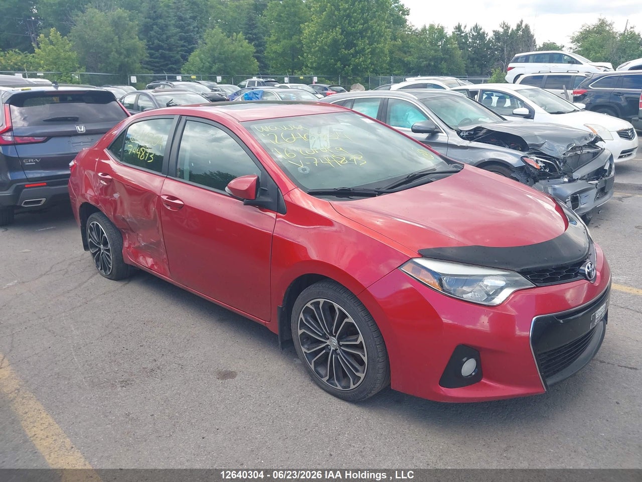 2T1BURHE5GC744873 · 2016 TOYOTA COROLLA S