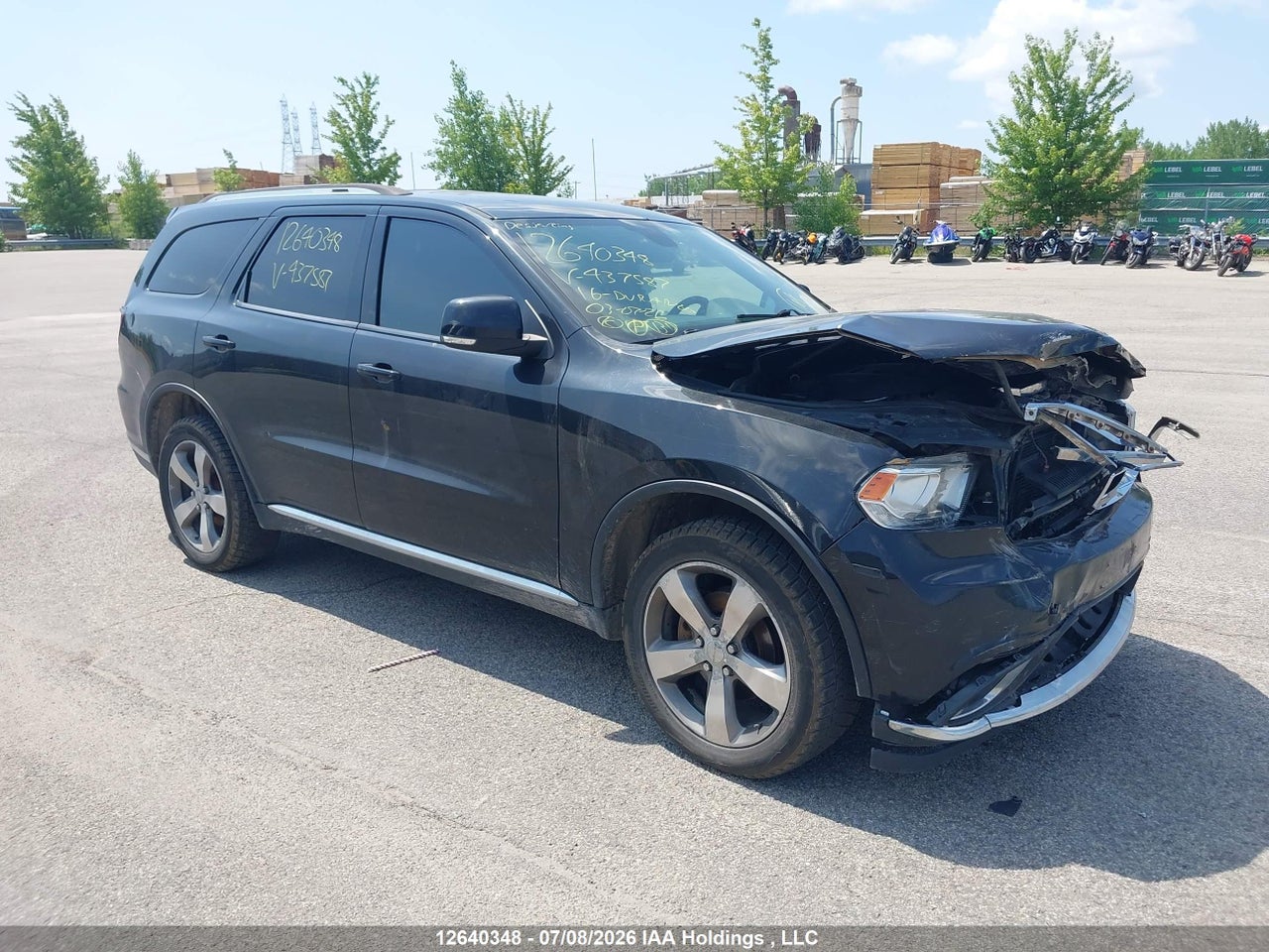 1C4RDJDG3GC437587 · 2016 DODGE DURANGO LIMITED