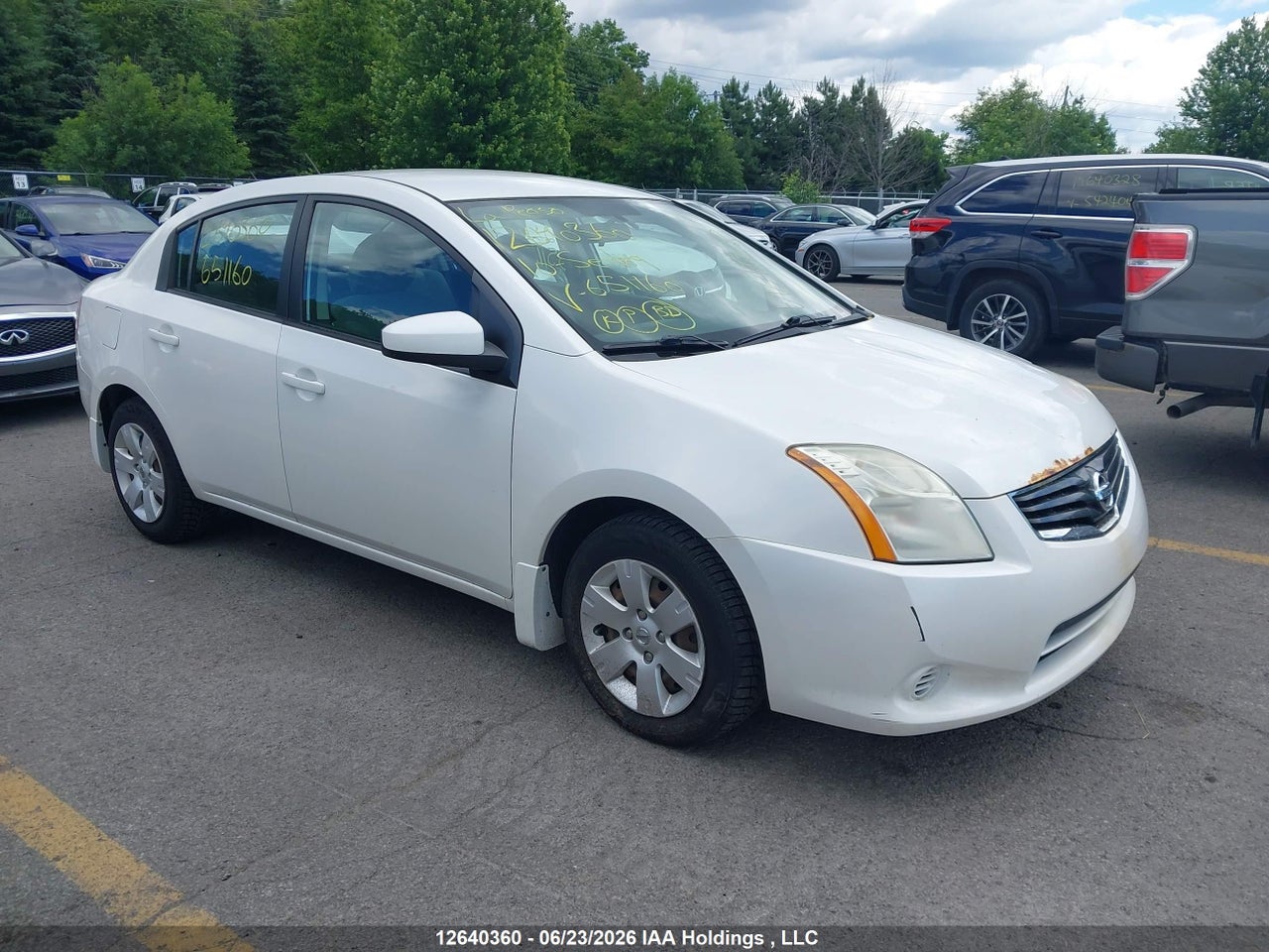 3N1AB6AP3AL651160 · 2010 NISSAN SENTRA 2.0/2.0S/SR/2.0SL