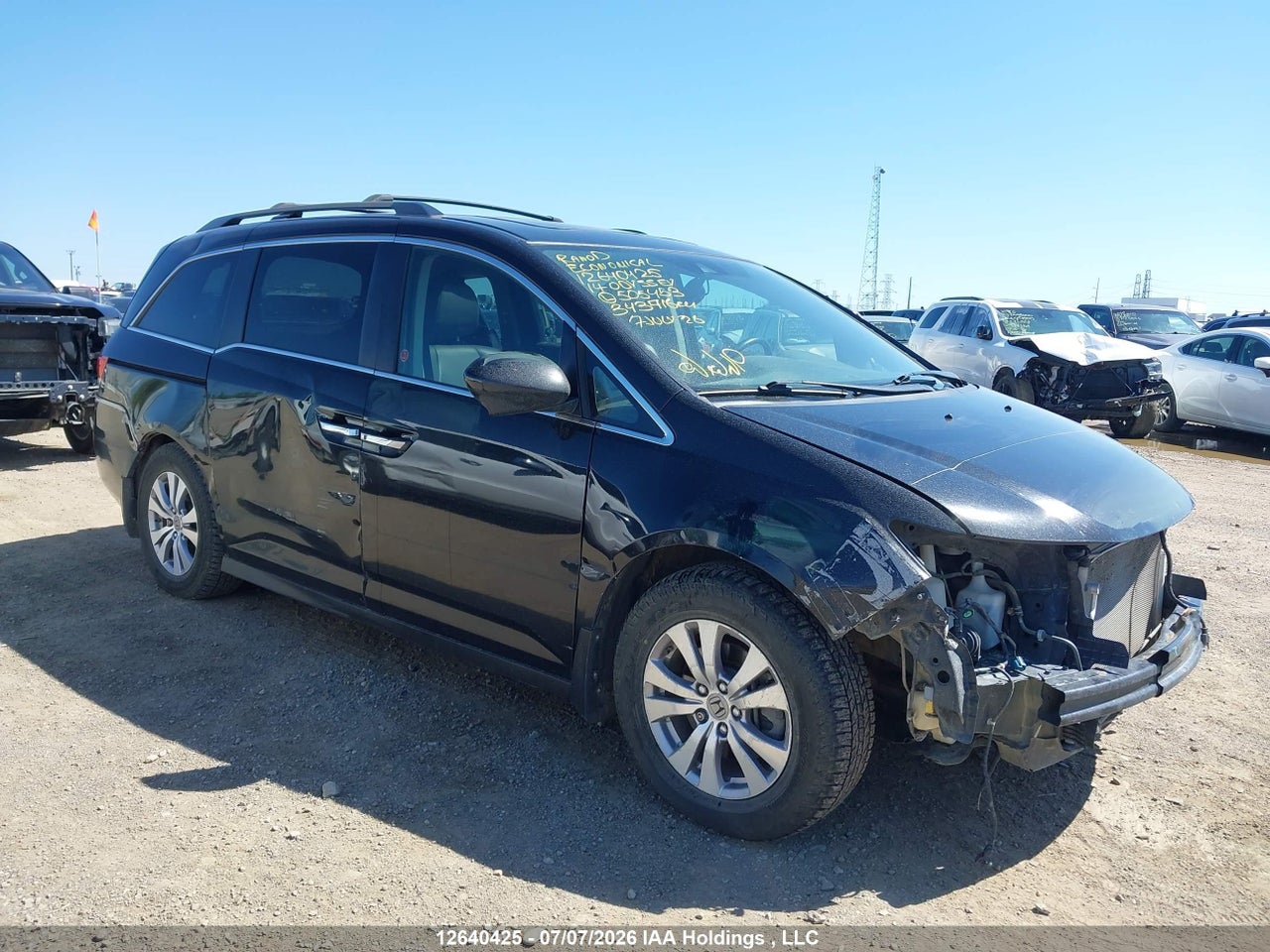 5FNRL5H60EB505453 · 2014 HONDA ODYSSEY EX-L