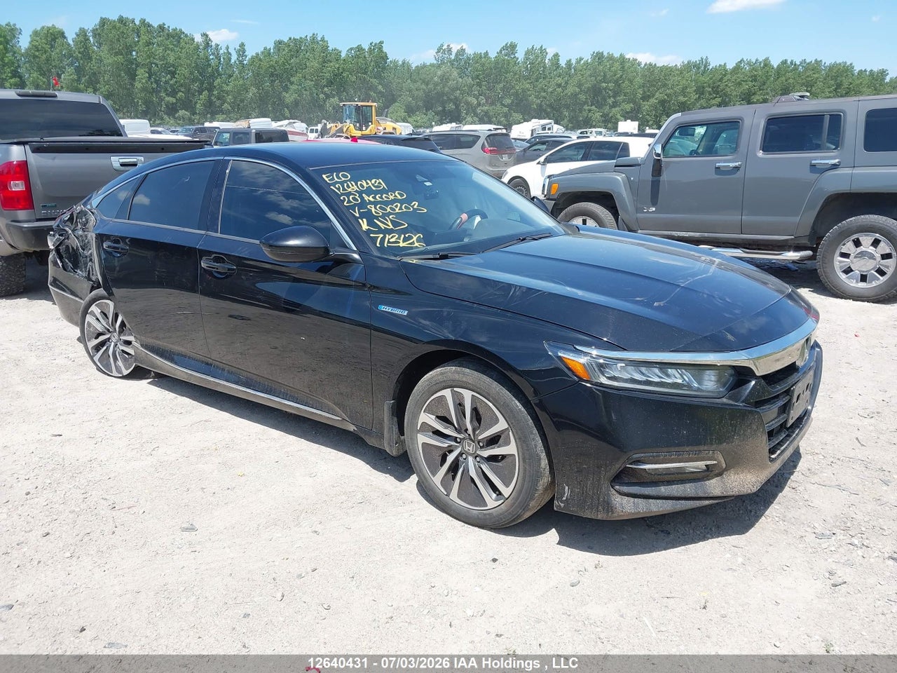 1HGCV3F77LA800203 · 2020 HONDA ACCORD HYBRID