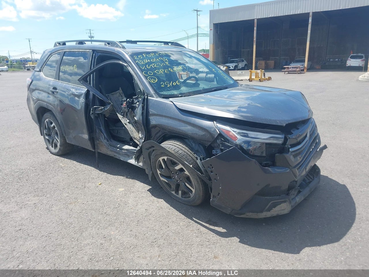 JF2SLDRC4SH612308 · 2025 SUBARU FORESTER LIMITED