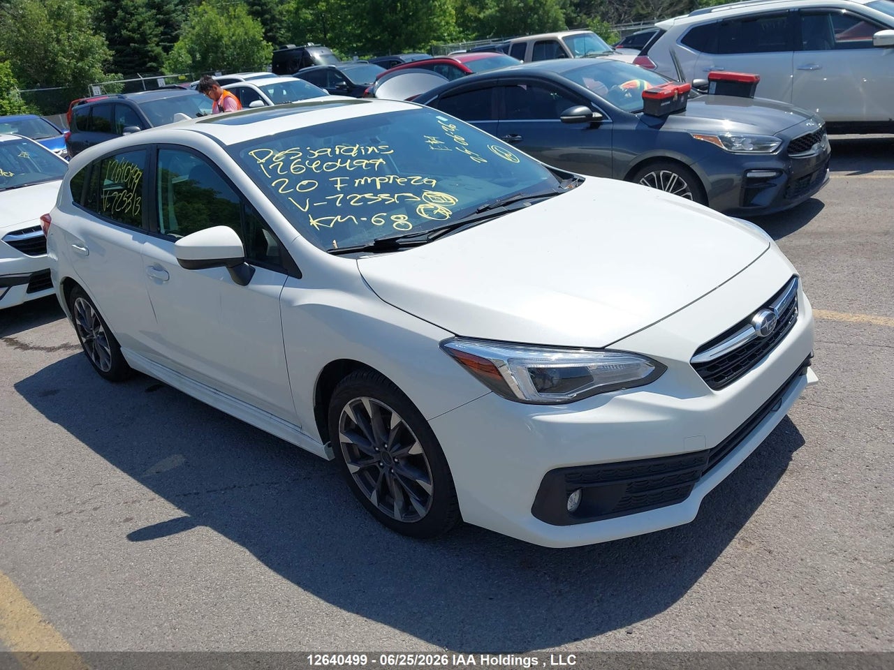 4S3GTAG66L3723313 · 2020 SUBARU IMPREZA