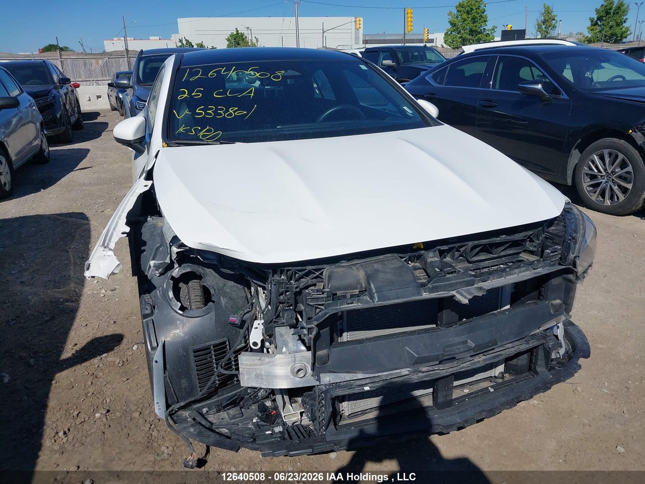 W1K5J4HB7SN533801 · 2025 MERCEDES BENZ CLA 250 4MATIC