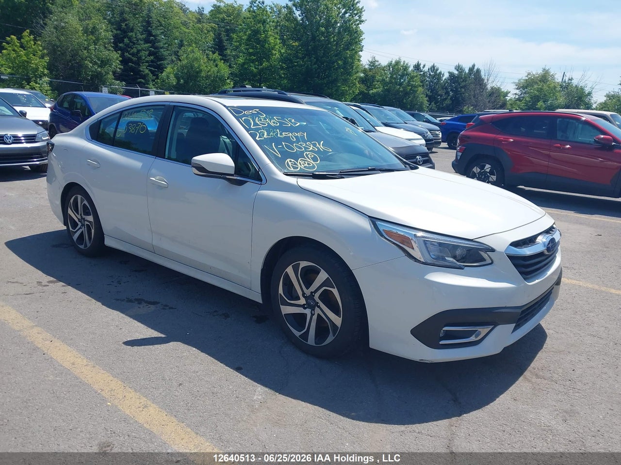 4S3BWDN6XN3003876 · 2022 SUBARU LEGACY LIMITED