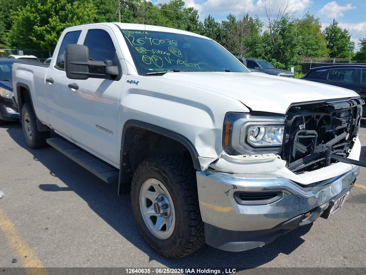 1GTV2LEC6JZ106017 · 2018 GMC SIERRA 1500
