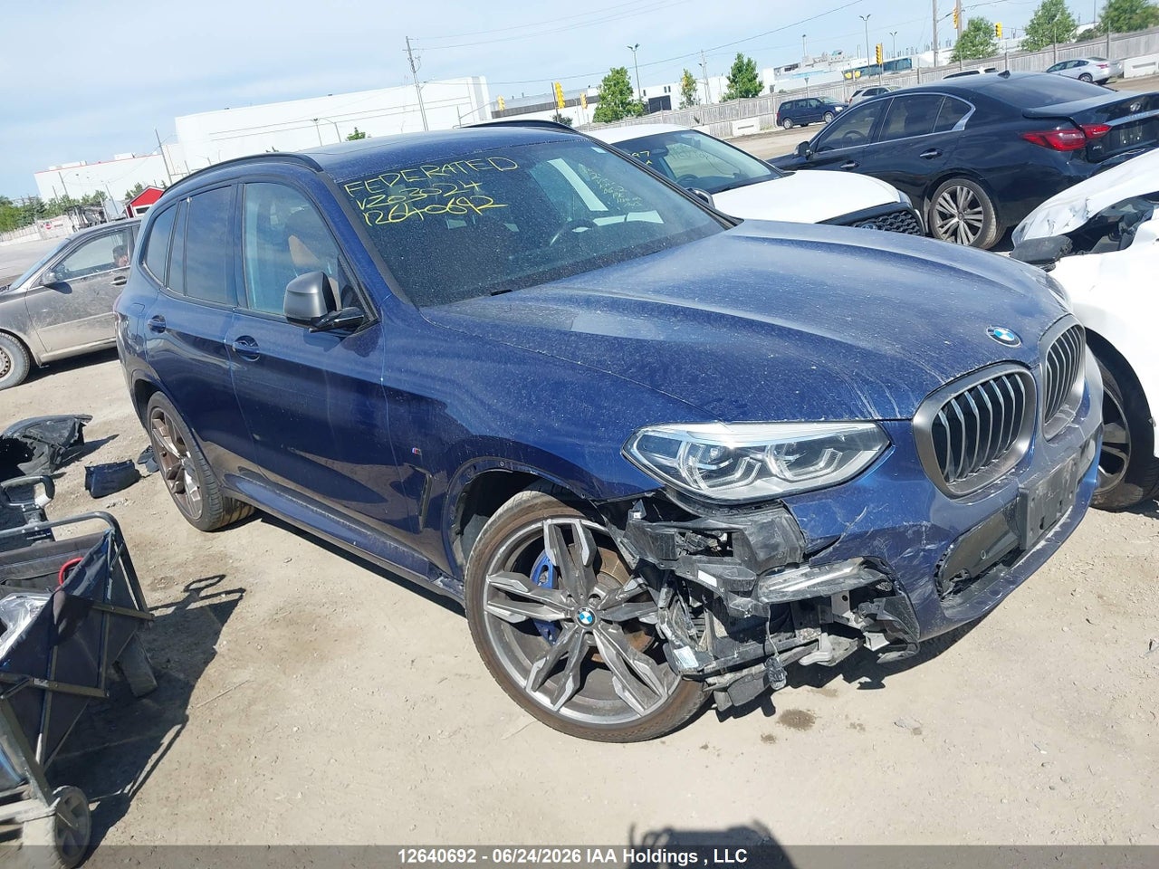5UXTS3C50K0Z03024 · 2019 BMW X3 M40I