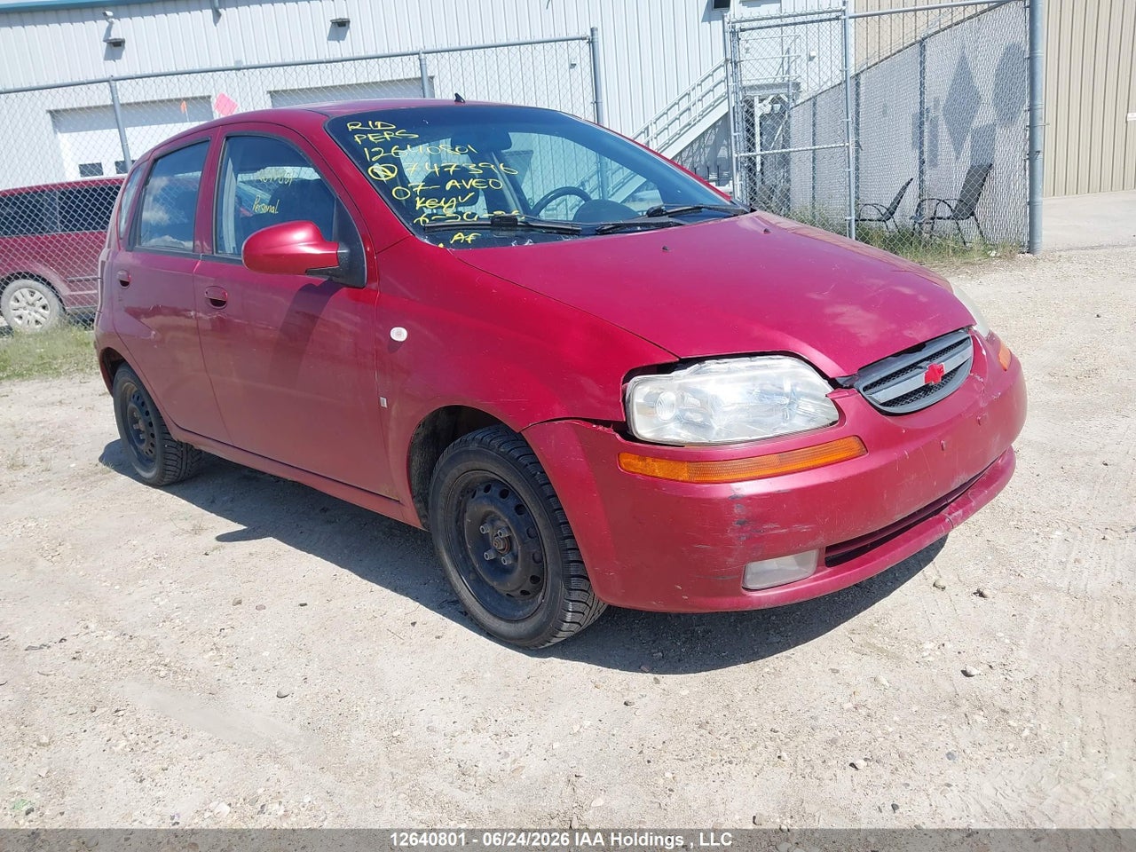 KL1TD65647B747396 · 2007 CHEVROLET AVEO LS