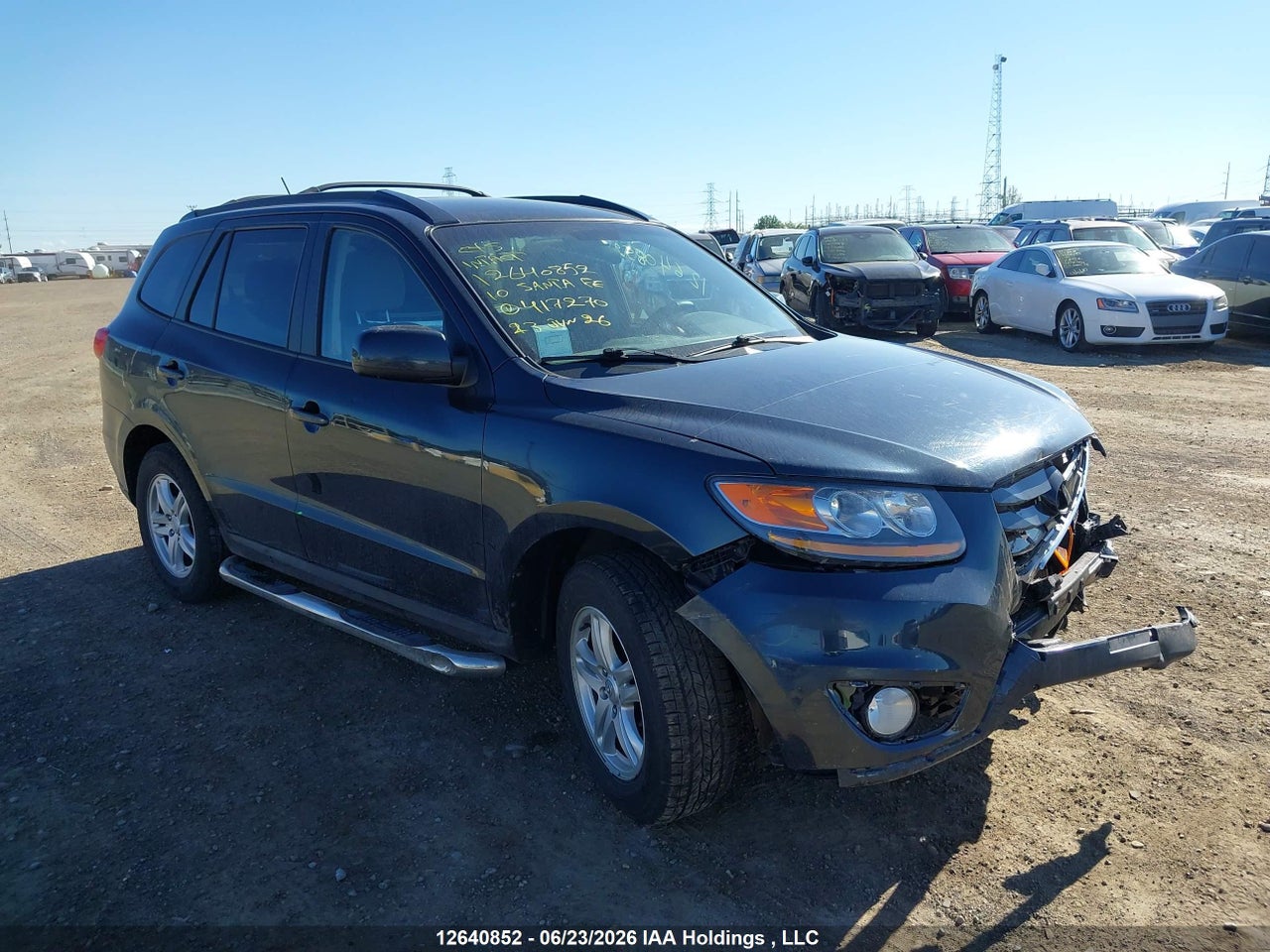 5NMSGDAG7AH417270 · 2010 HYUNDAI SANTA FE GLS