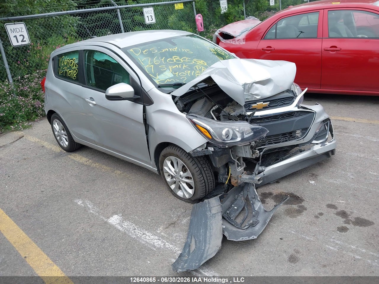 KL8CD6SAXKC740918 · 2019 CHEVROLET SPARK 1LT