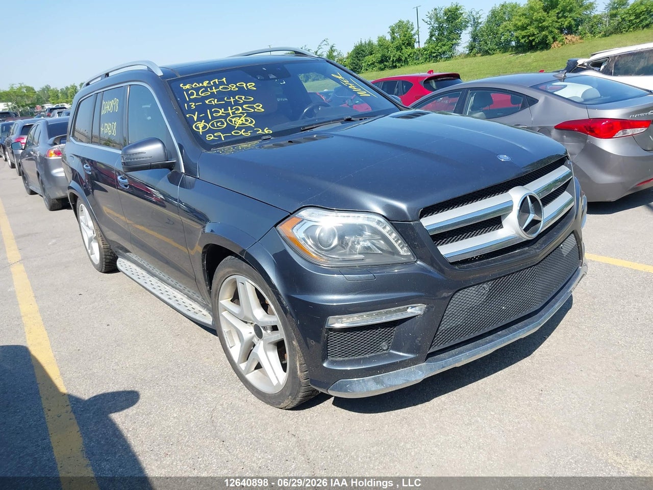 4JGDF7CE5DA124258 · 2013 MERCEDES BENZ GL 450 4MATIC