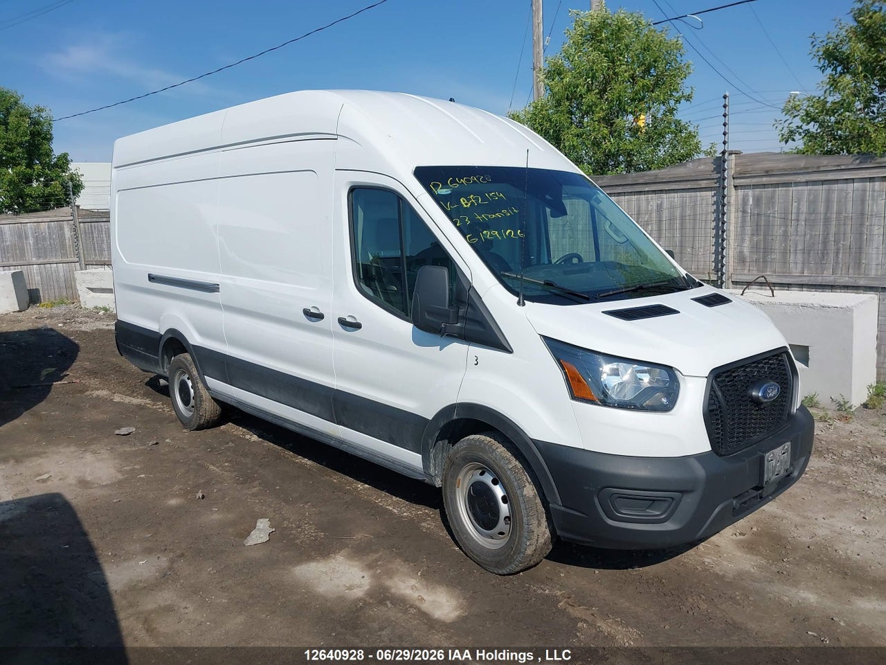 1FTBR3X84PKB72154 · 2023 FORD transit t-250