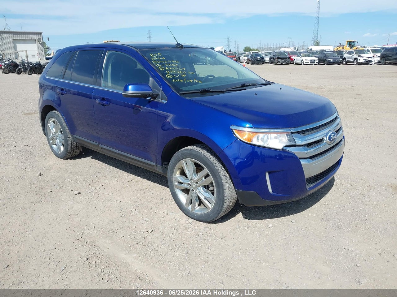 2FMDK4KC3DBA49963 · 2013 FORD EDGE LIMITED
