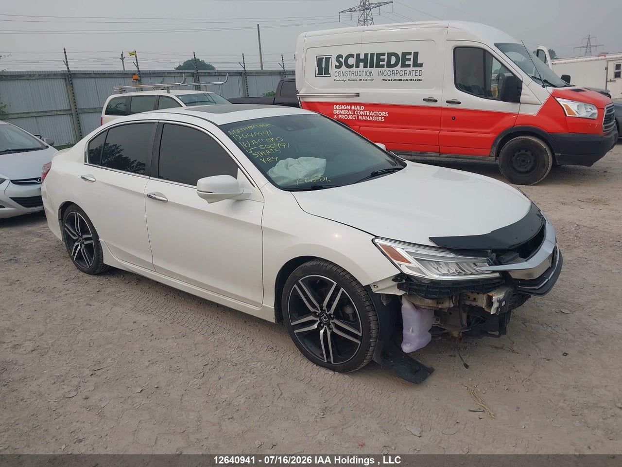 1HGCR2F06GA800491 · 2016 HONDA ACCORD EX